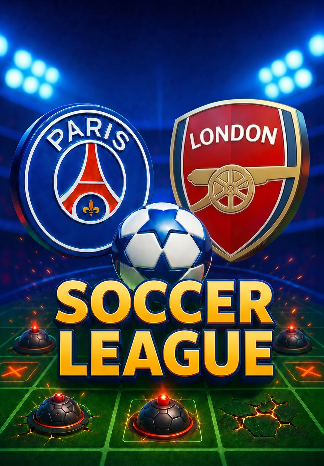 Soccer League - PARIS vs LONDON Mines
