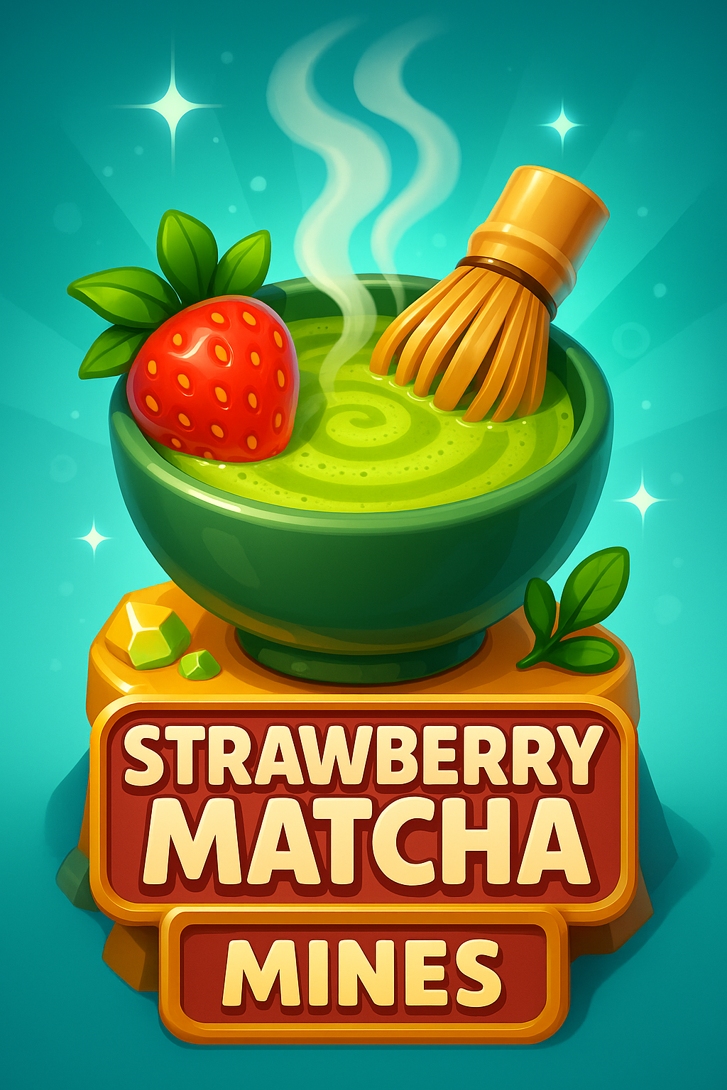 Strawberry Matcha Mines